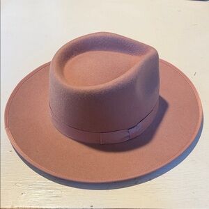 GIGI PIP Pink Fedora Hat